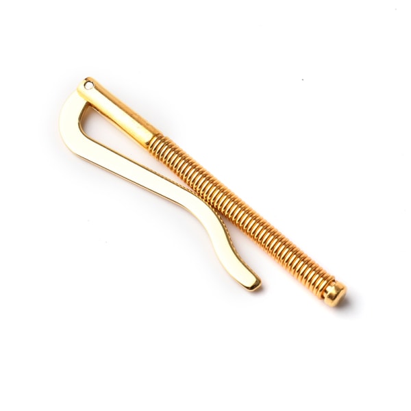 1 kpl Metallinen Bifold Money Clip Bar Lompakko Vaihda osat Jousi Cla Gold