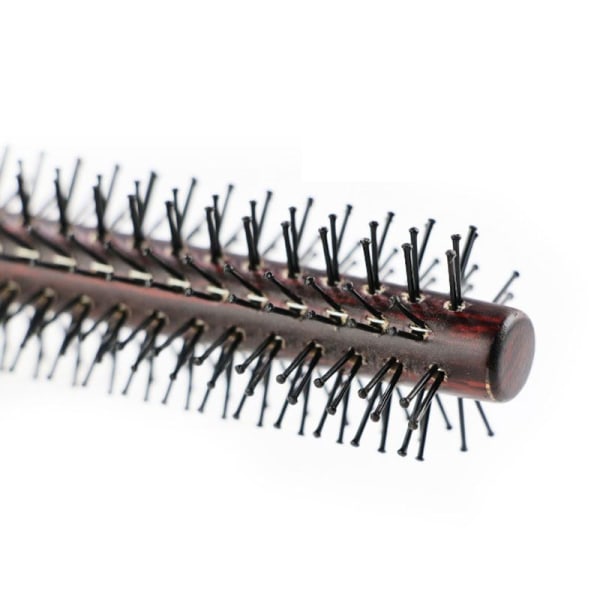 Nylon rund krøllete hårbørste Antistatisk kamtre frisør