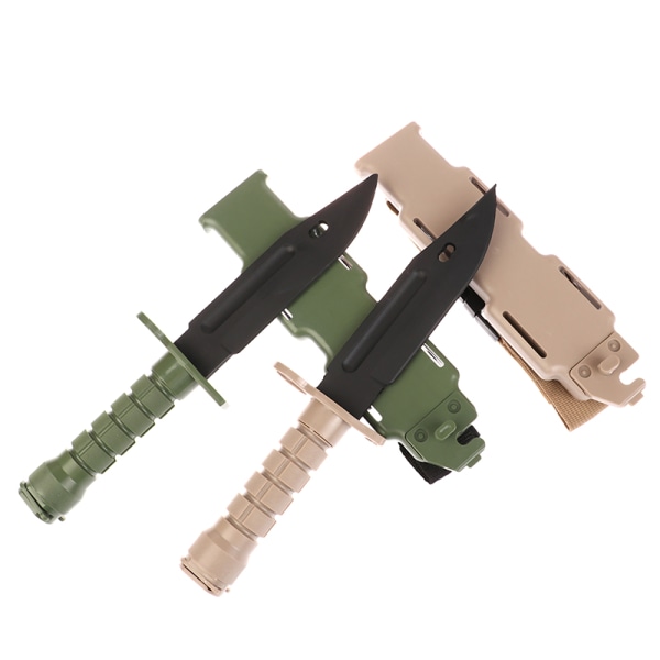 M9 Dagger -mallin taktinen kumi lahjaleluille armeijan tuulettimelle Green