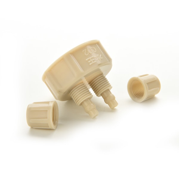 DIY CO2 System Kit Generator Part Cap med rör för ed