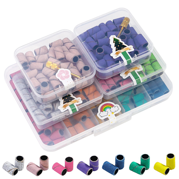 30/100 st Nagelslipningsringband, gratis polerhuvud 2