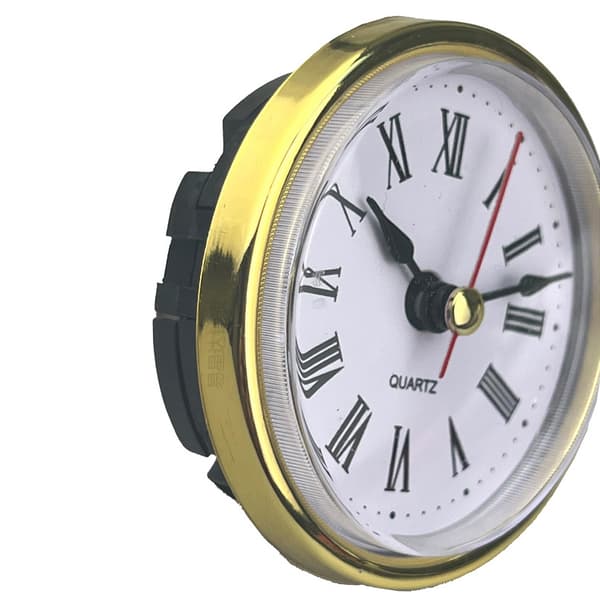 Classic Clock Craft Quartz Movement Dia.65mm Runde ure Inser 4