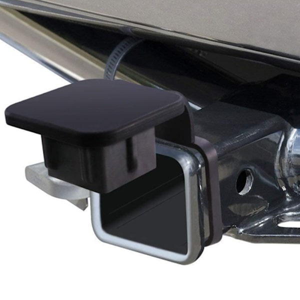 Bil Trailer Hitch Plug Tube Cap Protector Indsæt Træk Trailer Hej Black