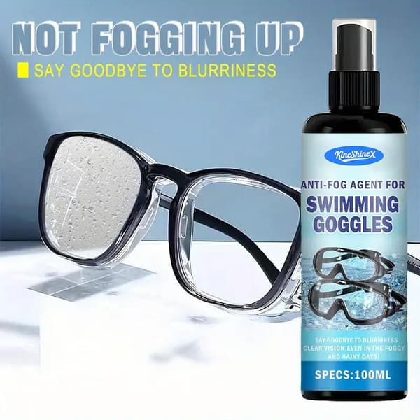 100 ml multifunktionel anti-dug spray til briller for anti-dug effekt 100ml