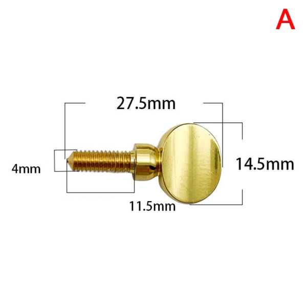 2 kpl Saxophone Neck Screw Kiristysruuvi Sax Replacement Tool A
