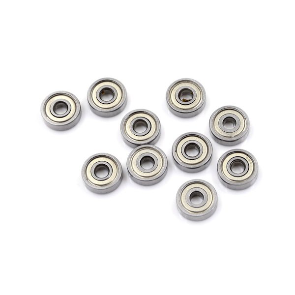 10 kpl 625ZZ Miniatyyri malli Kumitiivisteinen metallisuoja Metric Ra