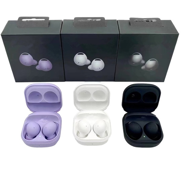 Nye Galaxy Buds2 Pro R510 TWS øretelefoner Bluetooth-øretelefoner Wirel Purple