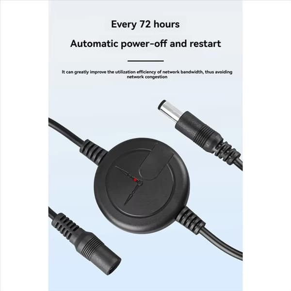 WiFi Router Nulstil Genstarter Automatisk Genstartskabel 72 Timer Til A3