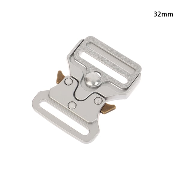 1 st metallbältesspänne Snabb sidolås för DIY Bag Lugg 32mm