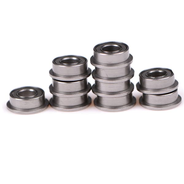 10 STK MF63zz Mini metall dobbeltskjermede flenskulelager (