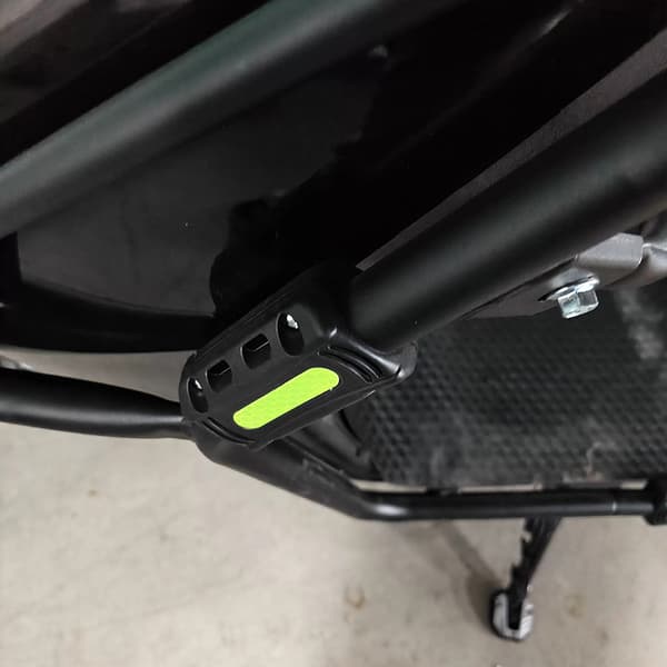 Motorcykelmotor Stötfångarskydd Blockskydd Slitstarkt
