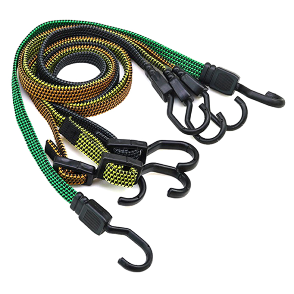Nye Elastikk Gummi Bagasje Tau Cord Kroker Sykler Rope Tie Bicy A1