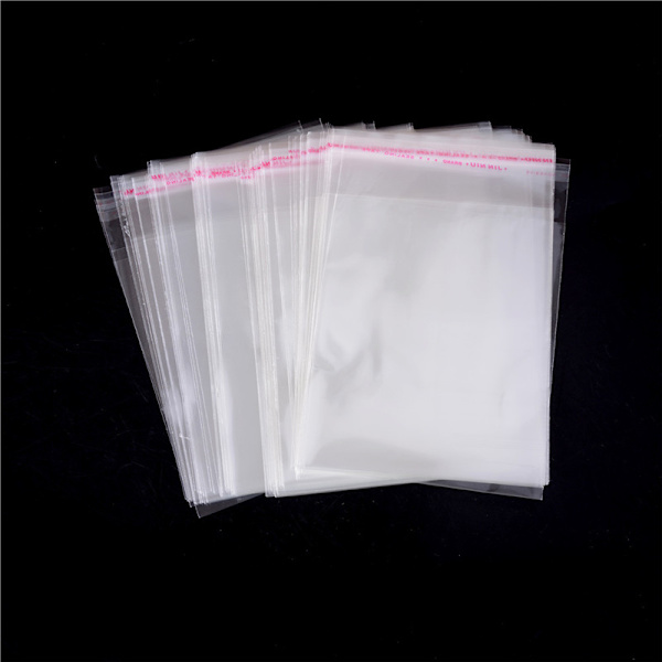 100 stk/pose OPP Clear Seal Selvklebende plastsmykker Hjem Pa 10*15CM