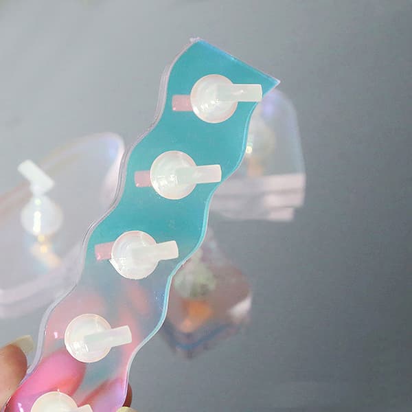 Aurora Magnetic Nail Art Practice Display Stand Tip Holder Acry 03