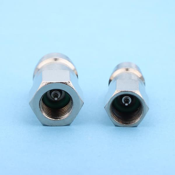 R12 til R134A AC-fitting Auto Airconditionadapter Høj/Lav A