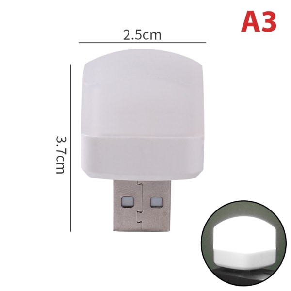 USB pistoke Lataus Pieni Kirja Light Led Silmäsuojaus Rea A3