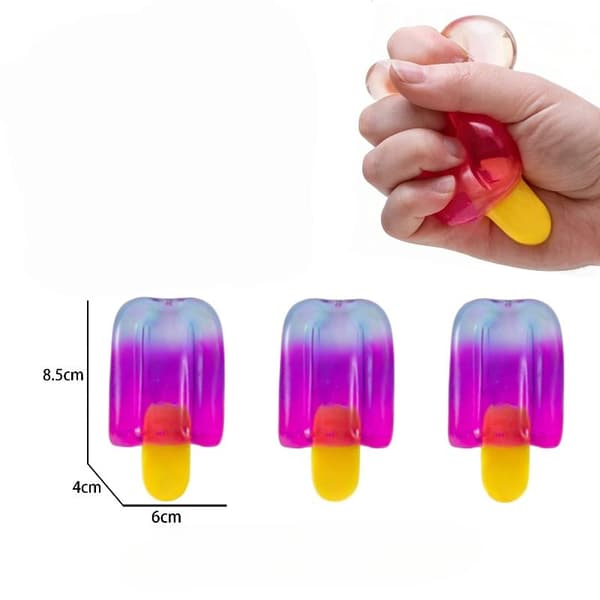 1 stk Schylling Needoh Nice Cube Sensorisk Nice-Sicle Squishy Cube