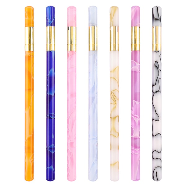 Akryl Smoke Stick Blyant Infinite Writing Sketching Replacea Purple