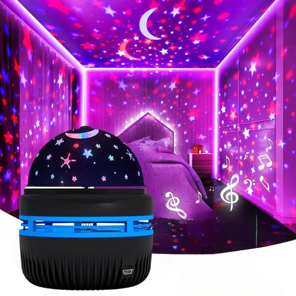 LED Stjernehimmel Lys Soveværelse Natlys 5V USB Dekoration Atm 4W USB 5V