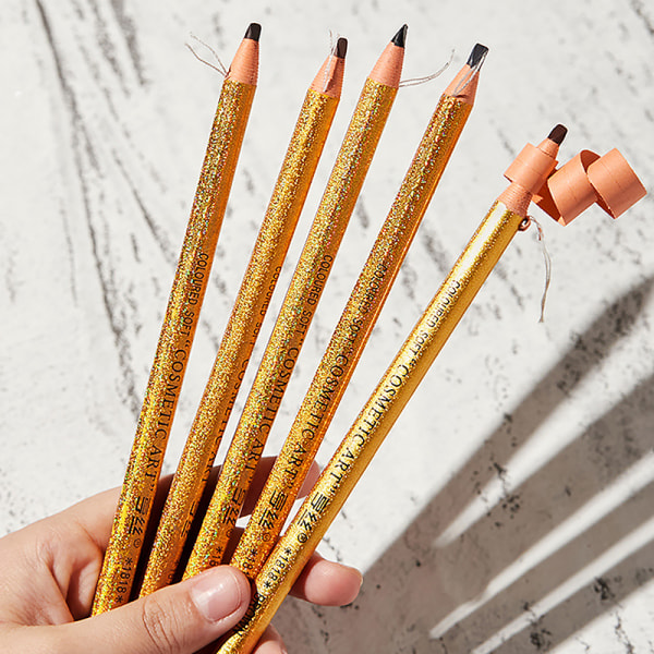 Vedenkestävä Eye Brow Pencil Luonnollinen pitkäkestoinen kosmeettinen Eyebro A1