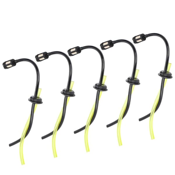 5st Grästrimmer Bränsleslangssats för Röjsåg Strimmer Bränsle 5pcs