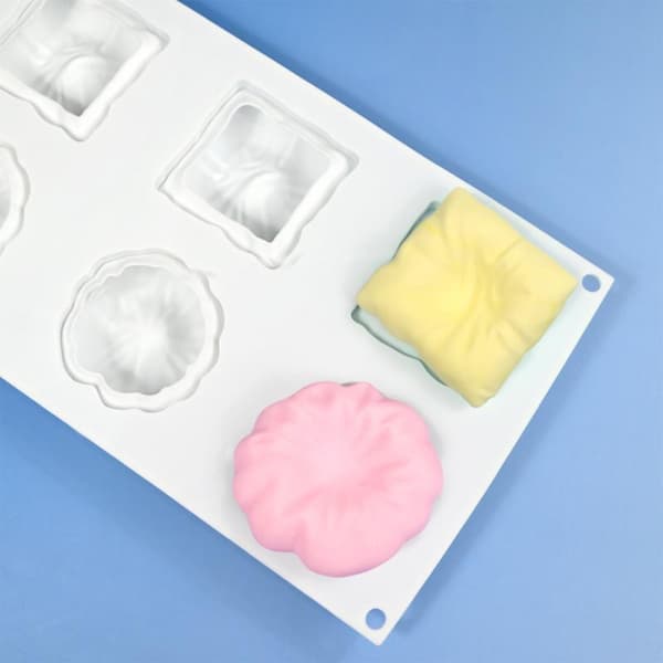 Pute Design Mousse Kakeform Strikking Ullball Form Silikon