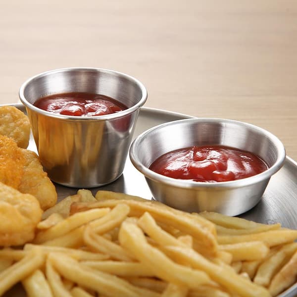 65ML Runde Kakekopper Sauskopper Ramekin Dippkopper Individuell C