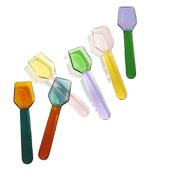 e Style Farverig Glas Dessertske Varme Kold INS Stil Kort A2