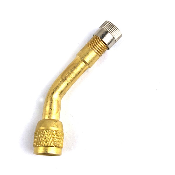 45/90/135 asteen messinkikulma taivutettu rengasputki venttiilin jatke Ada Silver 90 degree