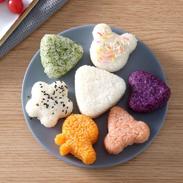 Cartoon Shape Rice Ball Set Sushi Roll Sushi Form Rice Ball