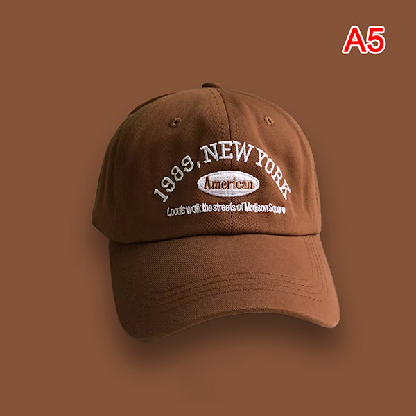 Retro miesten ja naisten baseball-lippikset Street Kirjaimilla Coffee