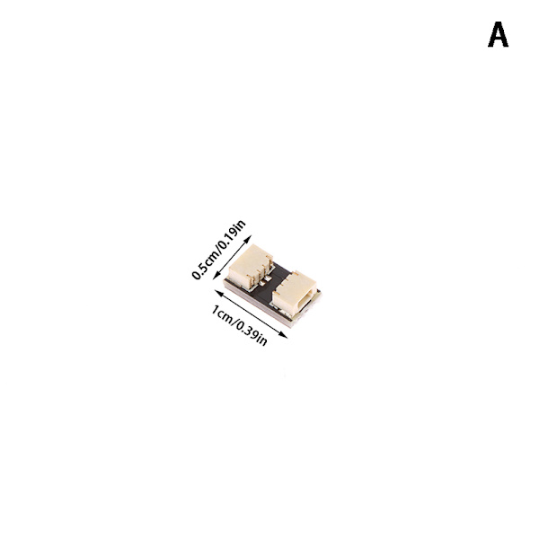 0,8 MM 2/6/8/12-stifts miniuttag för LED-ljussats Kompatibel Wi A