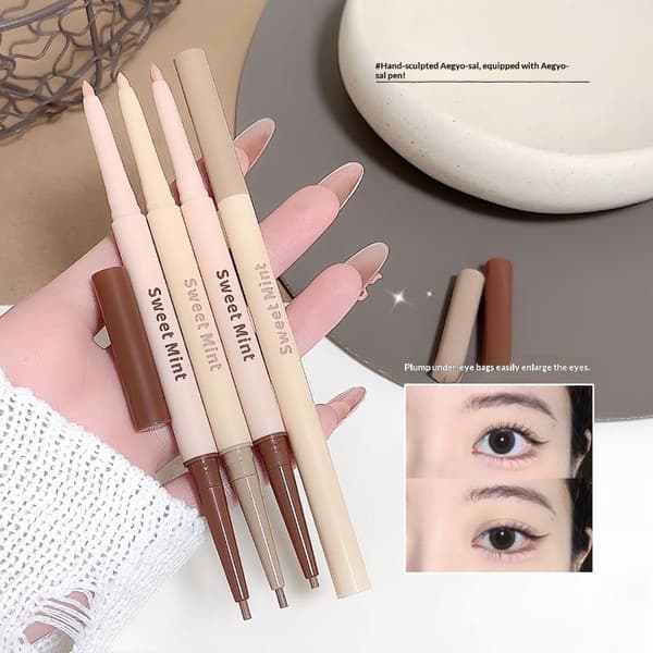 Kaksipäinen rajauskynä Lying Silkworm Eye Brighten Bronzer 2 A2