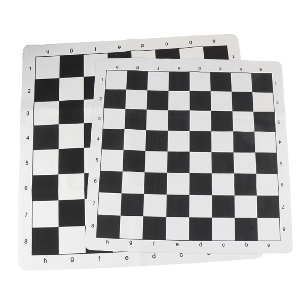 PU Läder Soft Tournament Schackbräde för barns utbildning 43X43CM