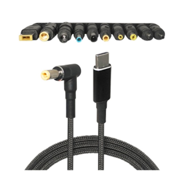 65/100W Type C DC Strømadapter Stik USB Type C Til Un 65W