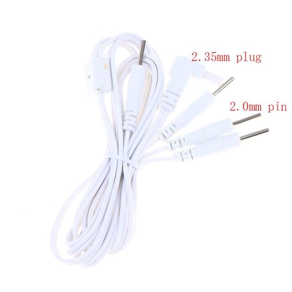 2,35 mm plugghodeelektrodeledningskabel for Tens-maskin 4-gren