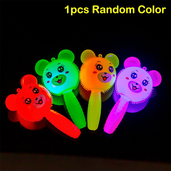 Music Stick Rattle Toet Kerincingan Bunyi Dan Nyala Ada Lampu R Bear