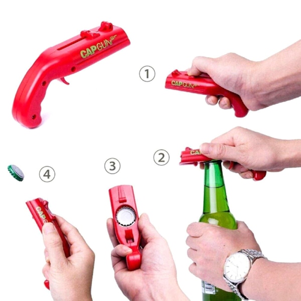Ölflasköppnare Öldrycksflasköppnare Cap Launcher Cap L