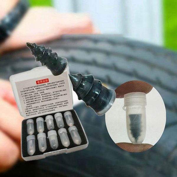 10 stk/æske Universal Vacuum Dæk Reparationssøm til bil lastbiler Moto Small