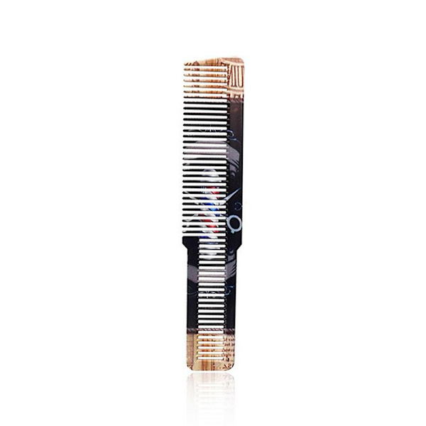 Retro Print Men Styling Tool Flat Top Kam Hår ting Flatt hår 2