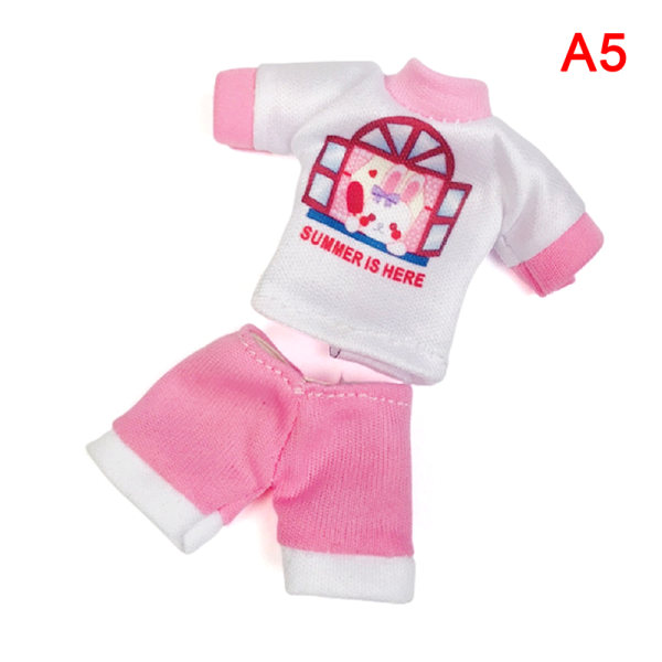 Nya 16 cm Universal Bjd Doll Klädtillbehör 1/12 Mode D A5