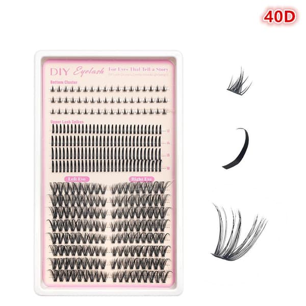 Vipper med DIY Spiky Under-vipper og Wispy Vipper 40D