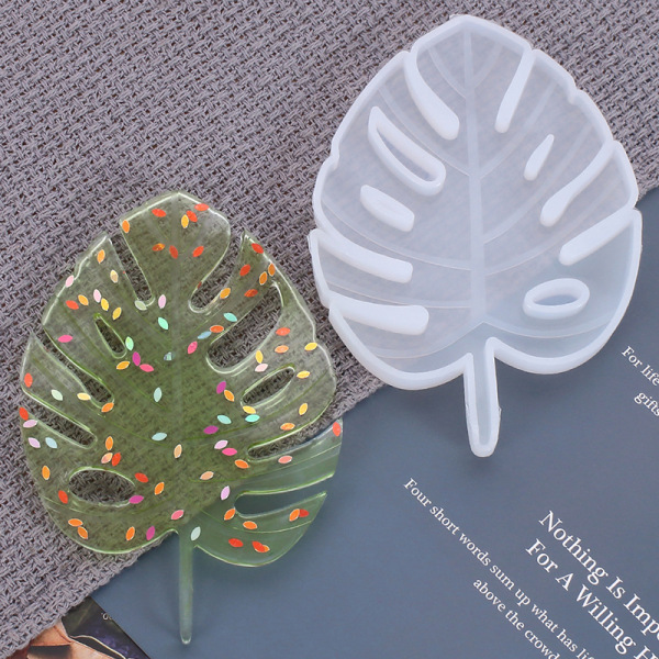 Monstera Leaf silikoni molds tee-se-itse kipsi Maple Leaf Tray Ma A