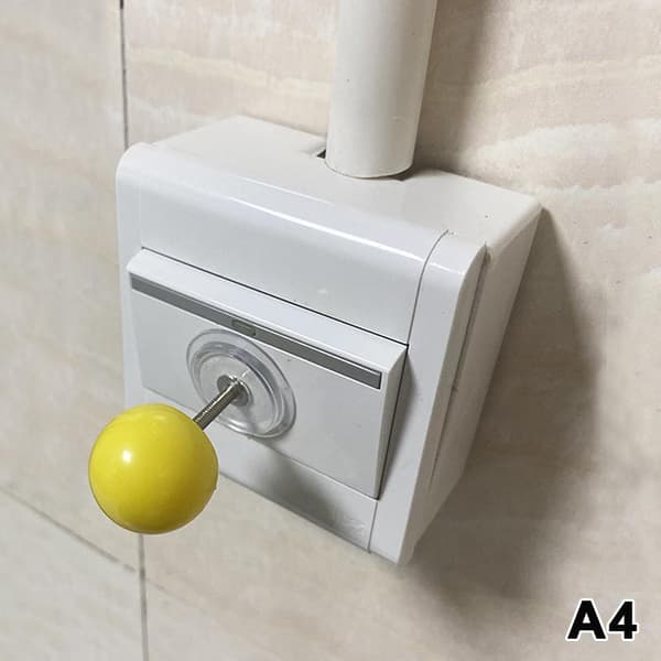 Joystick Ball Switch-klistremerke Kuleformet lysbryterforlenger A4