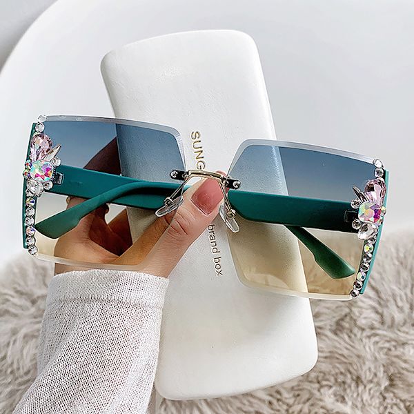 Aurinkolasit Ylelliset Diamond Glasses Effect Lady Heart Linssit Aurinko A8