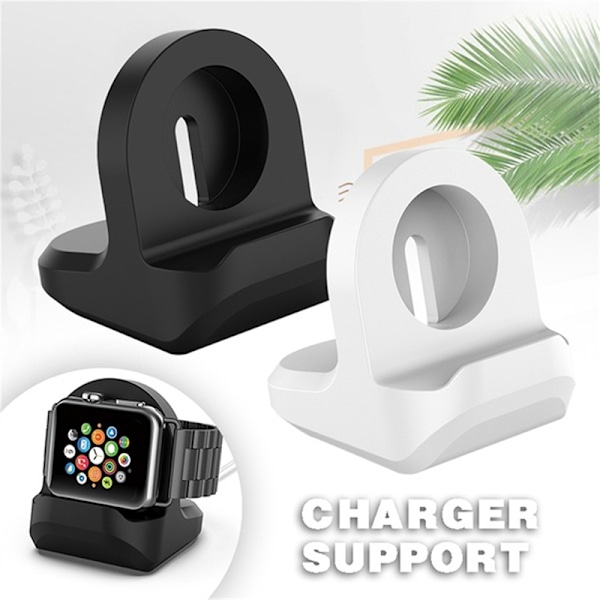 Lader Dock Stand Station Oplader Holder til Watch iWatch Black