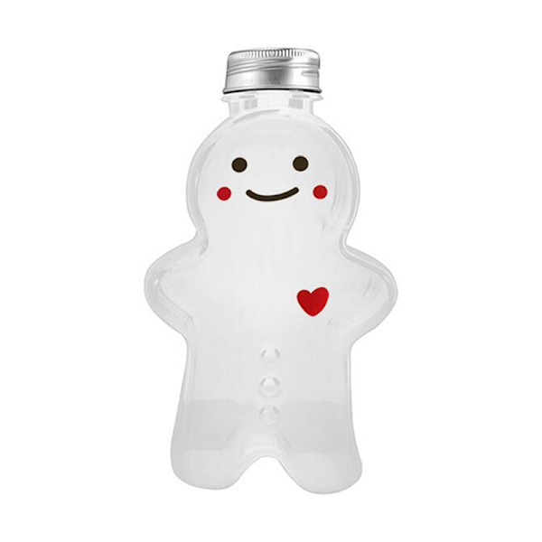 e Gingerbread Man Drinking Cup Shaker Drik Flaske Mælk Te Wat A