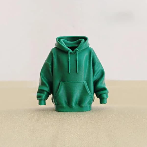 3D-printet tøjmodel penneholder skrivebordsorganisator kunstnerisk dis E