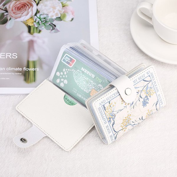 Kortpladser Kredit Bank ID Kort Holder Taske Organizer Badge Card 3