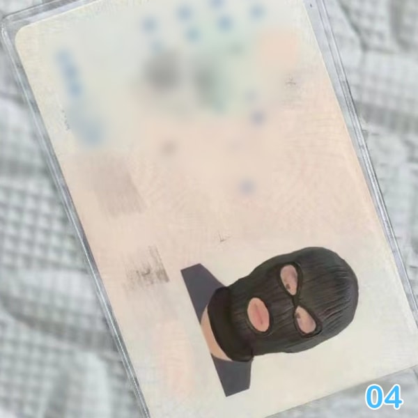 Clear ID Luottokortin haltija Käyntikorttisuojat Sleeves Con 4